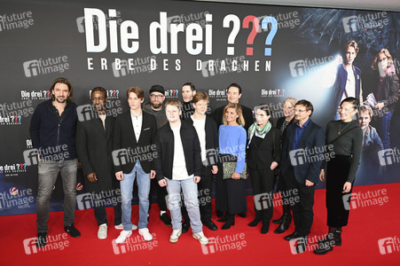 Filmpremiere 'Die drei ??? - Erbe des Drachen' in München