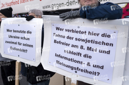 Demonstration zum Jahrestag der Ermordung von Liebknecht und Luxemburg in Berlin