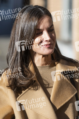 Königin Letizia besucht eine Sitzung der FEDER in Madrid
