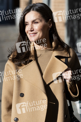 Königin Letizia besucht eine Sitzung der FEDER in Madrid