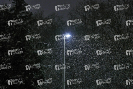 Schneefall in Hannover