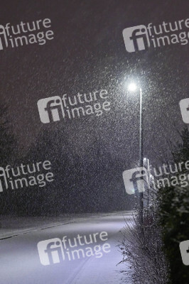 Schneefall in Hannover