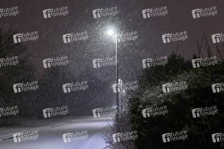Schneefall in Hannover