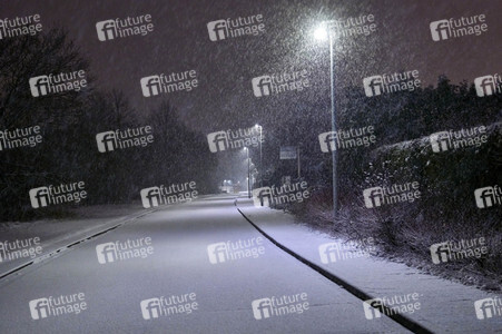 Schneefall in Hannover