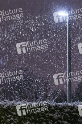 Schneefall in Hannover