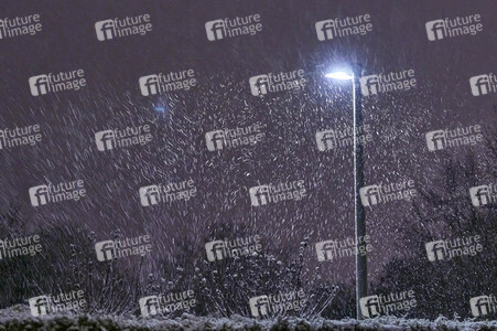 Schneefall in Hannover