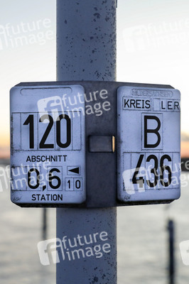Stationszeichen Kreis Leer