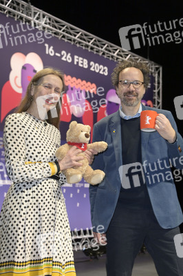 Programm-Pressekonferenz der Berlinale 2023 in Berlin