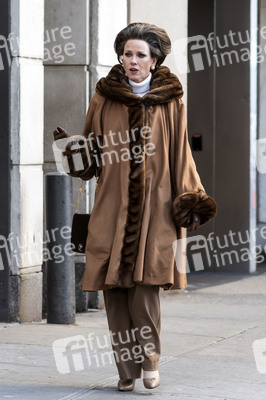 Dreharbeiten 'Feud: Capote's Women' in New York