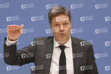 Bundespressekonferenz Vorstellung des Jahreswirtschaftsberichts 2023 in Berlin