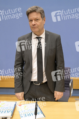 Bundespressekonferenz Vorstellung des Jahreswirtschaftsberichts 2023 in Berlin
