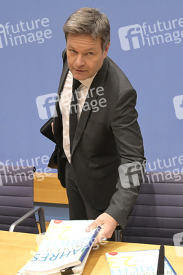 Bundespressekonferenz Vorstellung des Jahreswirtschaftsberichts 2023 in Berlin