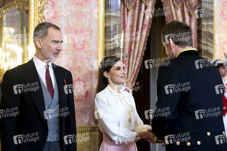 Empfang des Diplomatischen Corps in Madrid