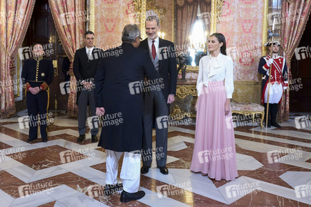 Empfang des Diplomatischen Corps in Madrid