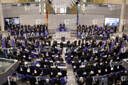 Gedenken des Deutschen Bundestages an die Opfer des Nationalsozialismus in Berlin