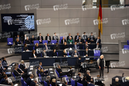 Gedenken des Deutschen Bundestages an die Opfer des Nationalsozialismus in Berlin