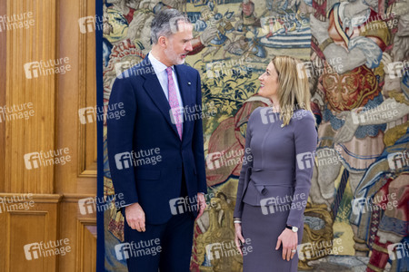 Empfang für Roberta Metsola in Madrid