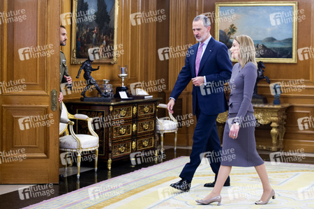 Empfang für Roberta Metsola in Madrid