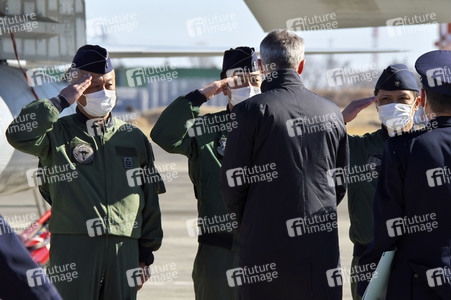 Jens Stoltenberg besucht die Iruma Air Base in Sayama