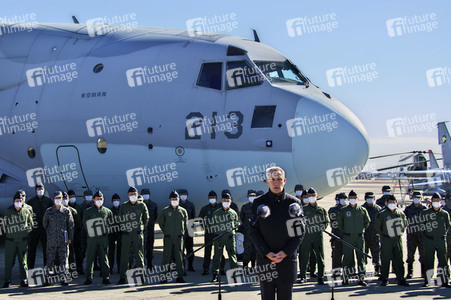 Jens Stoltenberg besucht die Iruma Air Base in Sayama