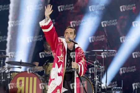 Konzert von Robbie Williams in Düsseldorf