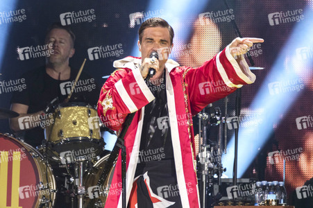Konzert von Robbie Williams in Düsseldorf