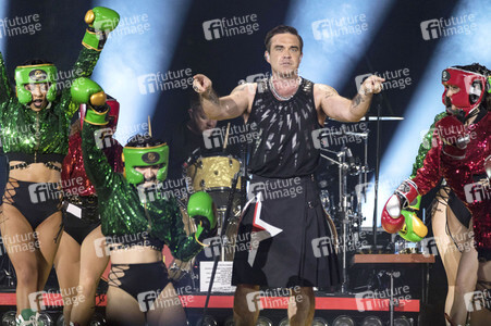 Konzert von Robbie Williams in Düsseldorf