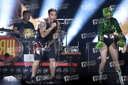 Konzert von Robbie Williams in Düsseldorf