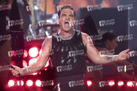 Konzert von Robbie Williams in Düsseldorf