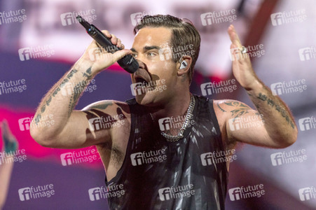 Konzert von Robbie Williams in Düsseldorf