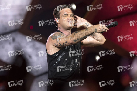 Konzert von Robbie Williams in Düsseldorf
