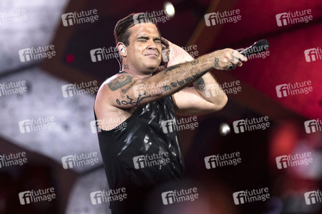 Konzert von Robbie Williams in Düsseldorf