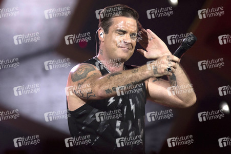 Konzert von Robbie Williams in Düsseldorf