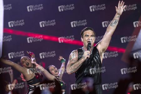 Konzert von Robbie Williams in Düsseldorf