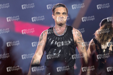 Konzert von Robbie Williams in Düsseldorf