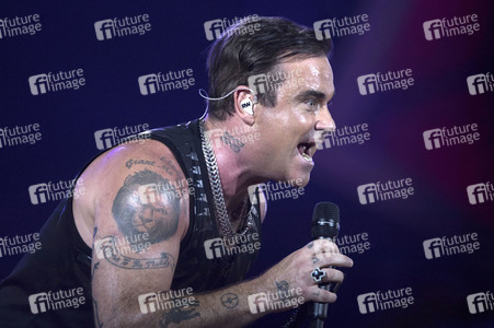 Konzert von Robbie Williams in Düsseldorf