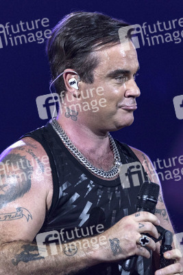 Konzert von Robbie Williams in Düsseldorf