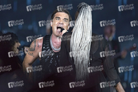 Konzert von Robbie Williams in Düsseldorf