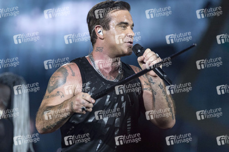 Konzert von Robbie Williams in Düsseldorf