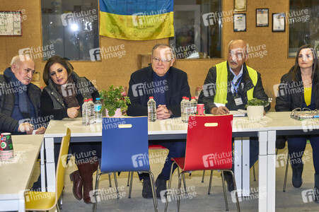 Spendensammelstelle für die Erdbebenopfer in Hannover