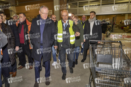Spendensammelstelle für die Erdbebenopfer in Hannover