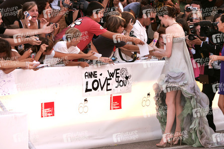 Filmpremiere 'Rachels Hochzeit', Internationale Filmfestspiele von Venedig 2008