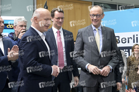 Pressekonferenz der CDU in Berlin