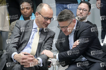 Pressekonferenz der CDU in Berlin