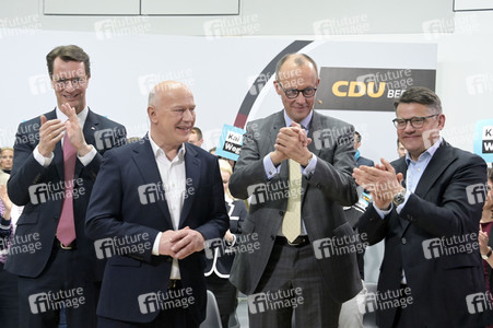 Pressekonferenz der CDU in Berlin