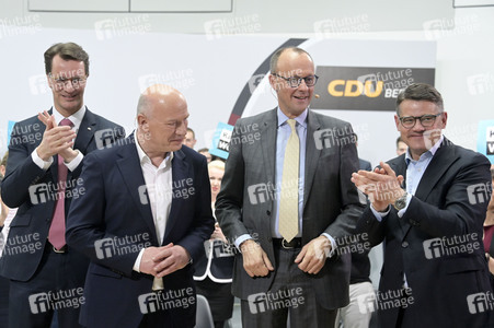 Pressekonferenz der CDU in Berlin