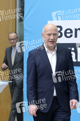 Pressekonferenz der CDU in Berlin