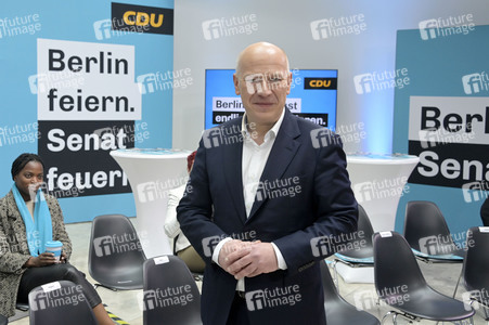 Pressekonferenz der CDU in Berlin