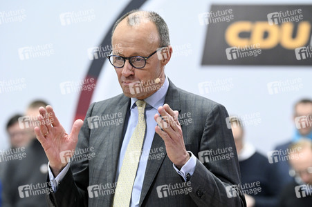 Pressekonferenz der CDU in Berlin