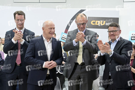 Pressekonferenz der CDU in Berlin